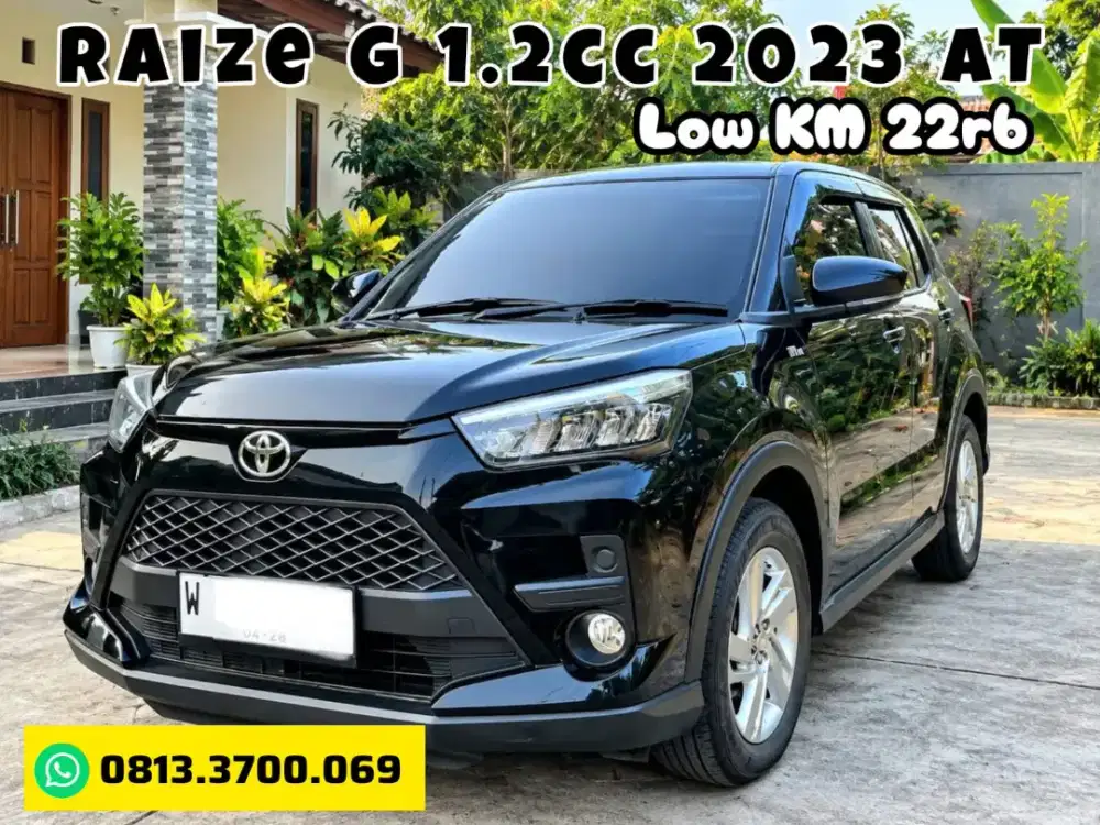 Jual Cepat RAIZE G 1.200cc 2023 AT ORIGINAL