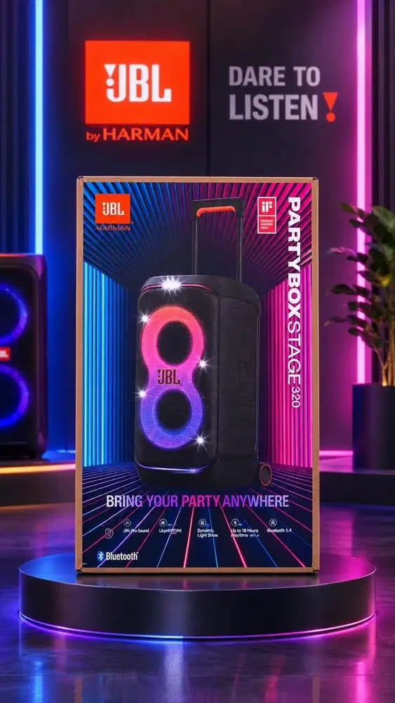 WOWWW BELI SPEAKER JBL 320 UDH DAPET SAMA MIC NYA