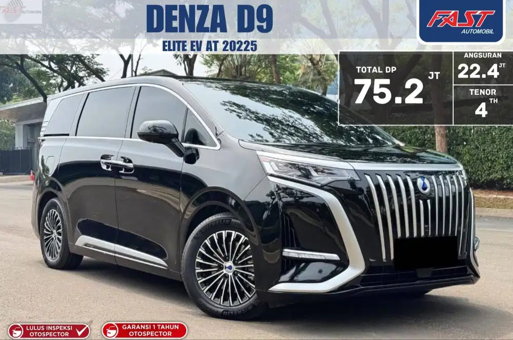 LOW KM.19RB DENZA D9 ELECTRIC ELITE 2025 EV PAJAK PANJANG