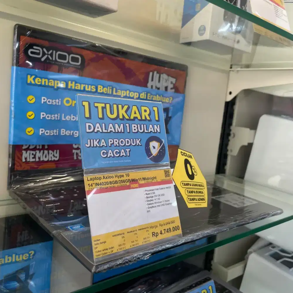 CASH DAN KREDIT LAPTOP AXIOO