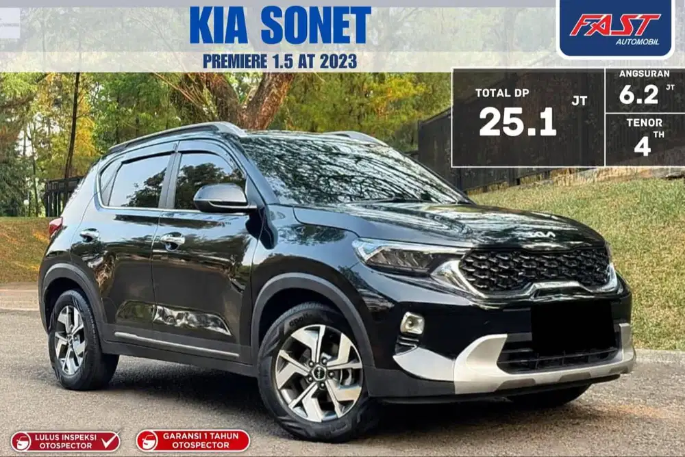 (GARANSI 1TH) KIA SONET PREMIERE 2023 SUNROOF BOSE LOW KM.39RB