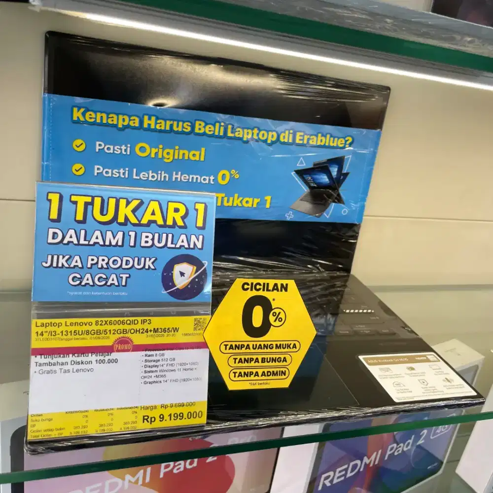 CASH DAN KREDIT LAPTOP LENOVO