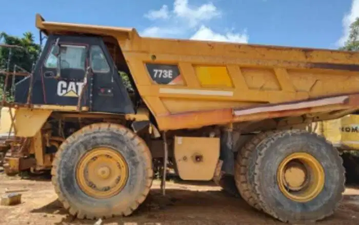 Dijual Rigid Dump Truck Caterpillar Model 773E Tahun 2017