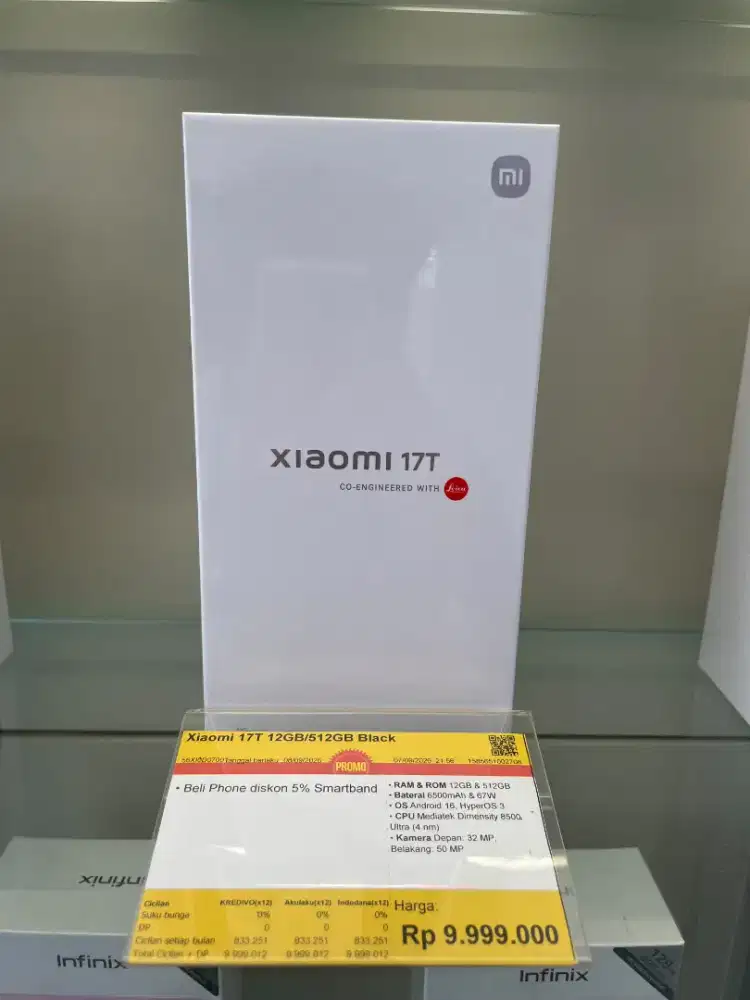 CASH DAN KREDIT HP XIOAMI 17T