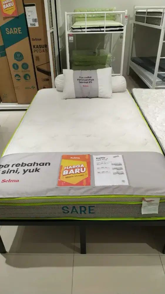 PROMO KASUR MEMORY FOAM ALOE VERA