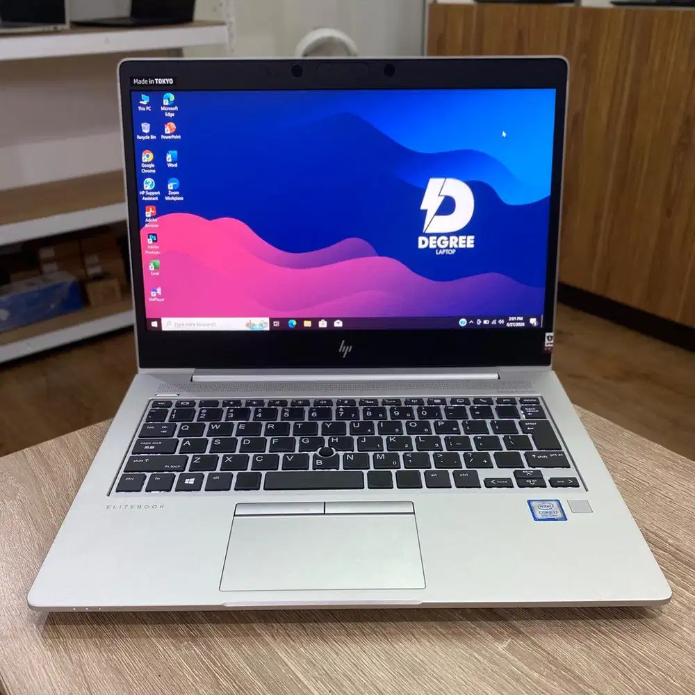 HP Elitebook 830 G6 Intel Core i7 Gen 8 Ram 8GB Ssd 256GB