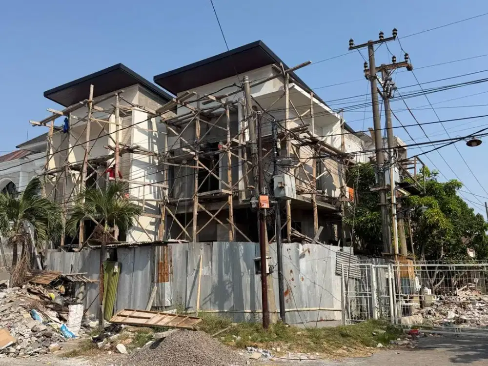 Dijual rumah baru jalan kembar nirwana eksekutif merr