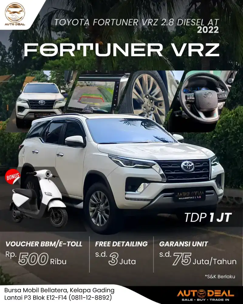 Toyota Fortuner VRZ 2.8 Diesel AT 2022