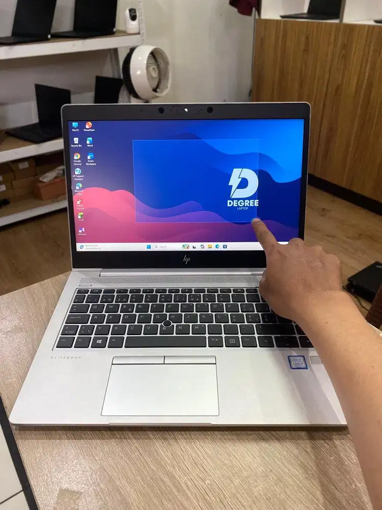 HP Elitebook 840 G6 Touchscreen Intel Core i7 Gen 8 Ram 16GB Ssd 256GB
