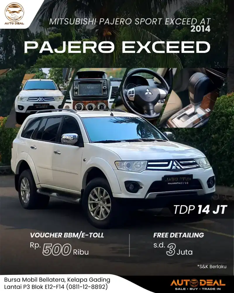 Mitsubishi Pajero Sport Exceed AT 2014