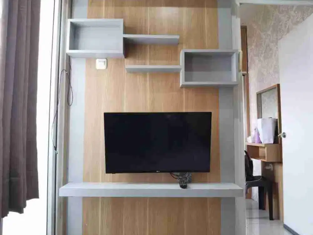 HEMAT 55jt/thn Green Pramuka City 2BR Full Furnish Tower Scarlet Lt 25