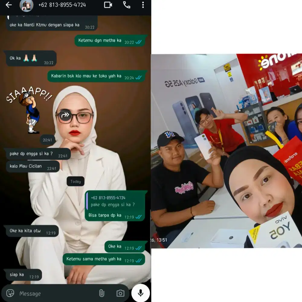 Kredit hp vivo Y05