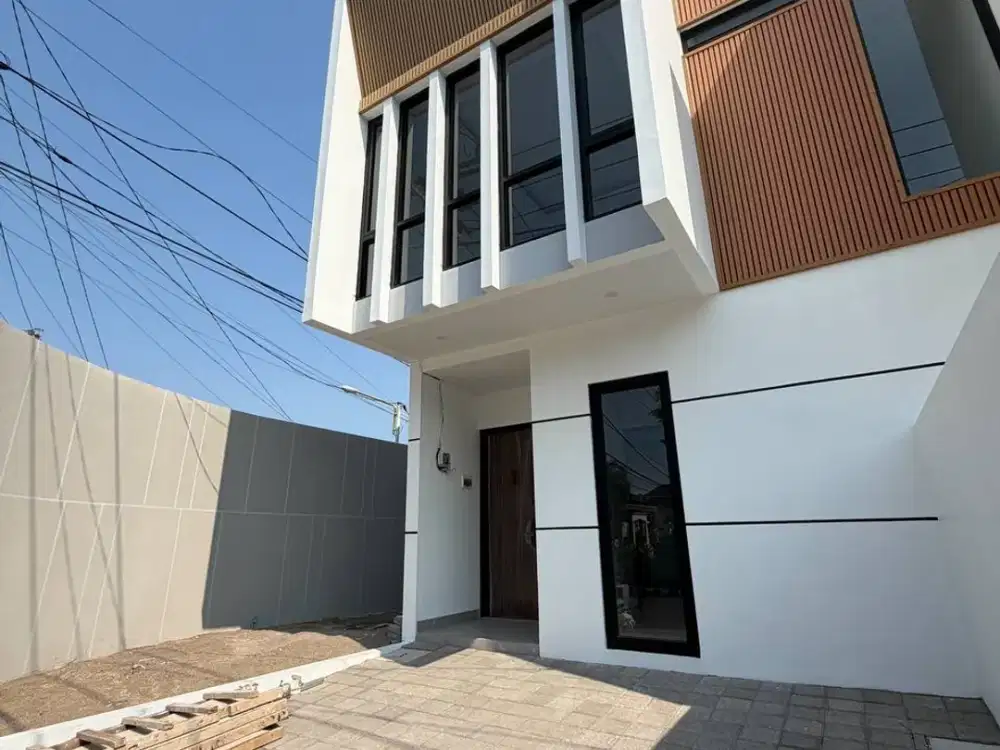 Dijual rumah baru modern nirwana eksekutif