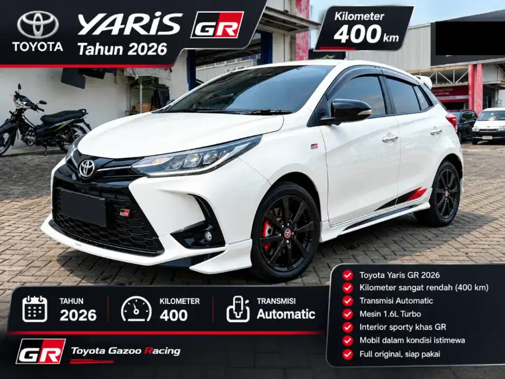 Toyota Yaris 1.5 GR sport 2026 - KM 400