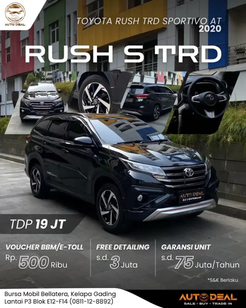 Toyota Rush S TRD AT 2020