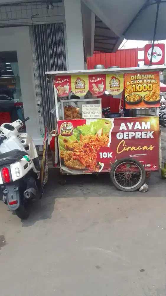 Open loker, untuk dagang mngkal