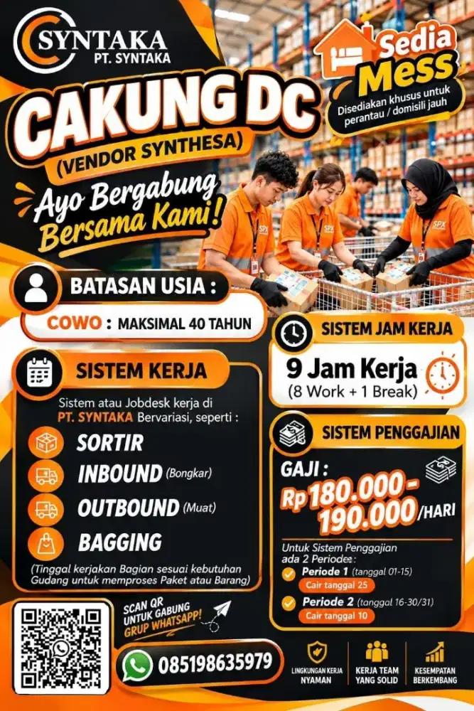 Loker Shopee Cakung dc