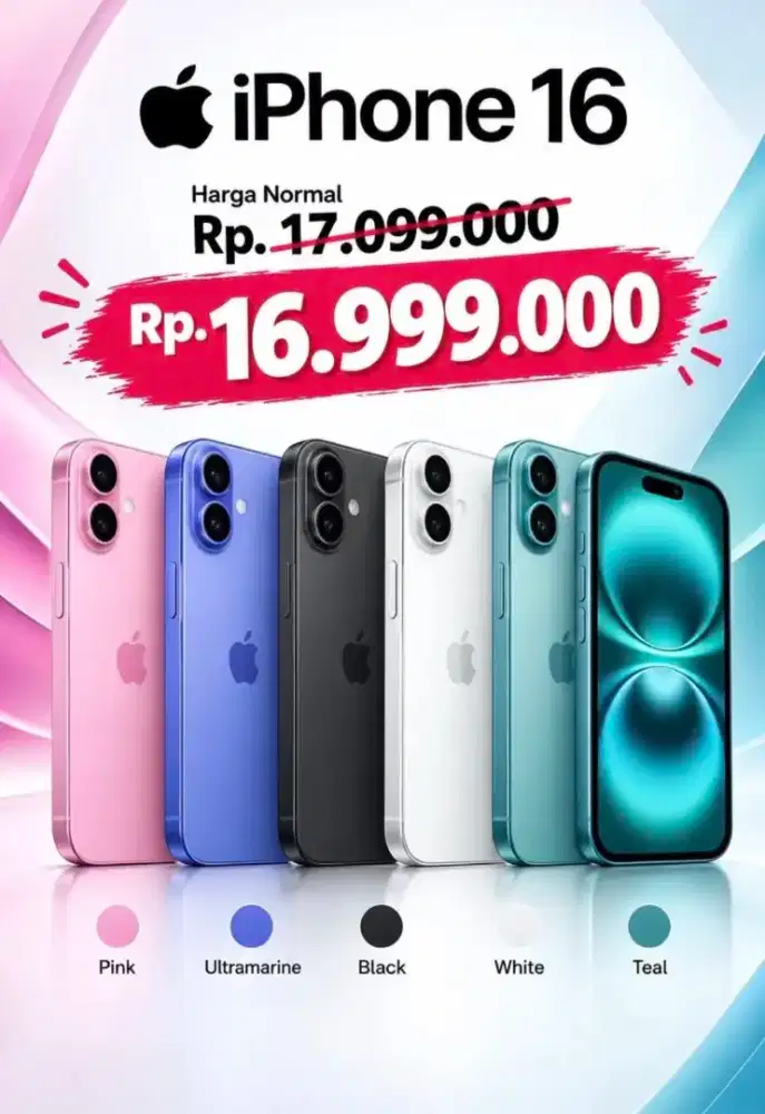 iPhone 16 Basic Lagi Promo di Fonel Grand Mall Batam