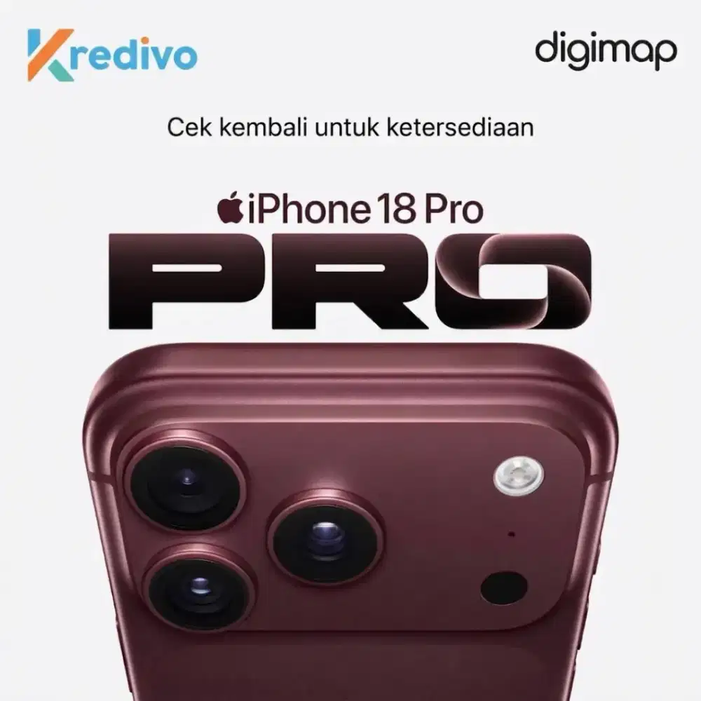 Pre Order IPhone 18 Di Digimap Tasikmalaya