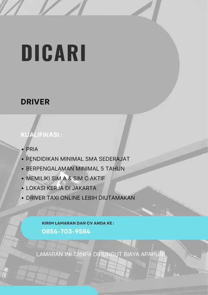 Driver Direksi / Driver Perusahaan