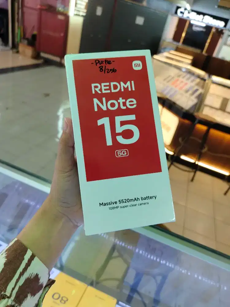 PROMO REDMI NOTE 15 5G 8/256 NEW GARANSI RESMI