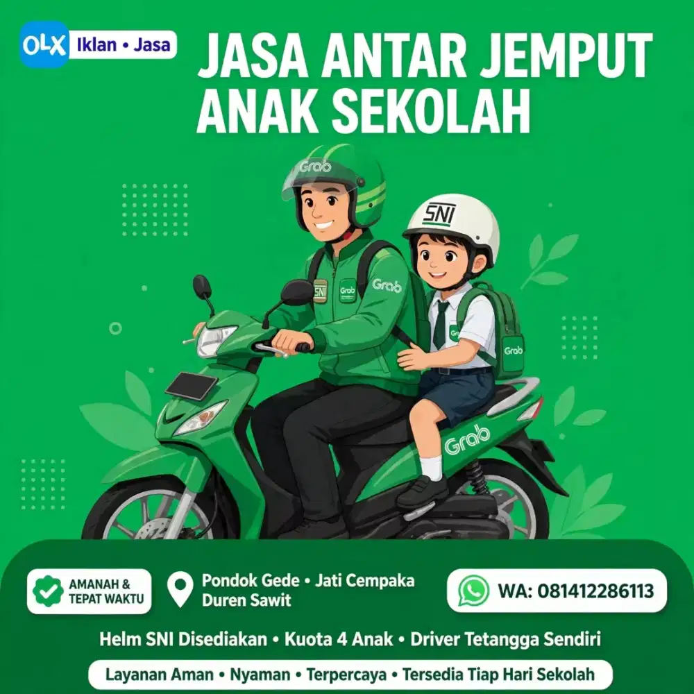 Jasa Antar Jemput Anak Sekolah - Pondok Gede RT 007 Amanah