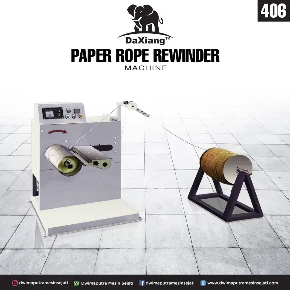 Paper Rope Rewinder
