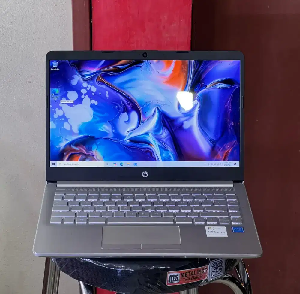 Laptop hp 14s-cf2xxx prosesor Intel celeron N4020 RAM 4GB SSD 512GB