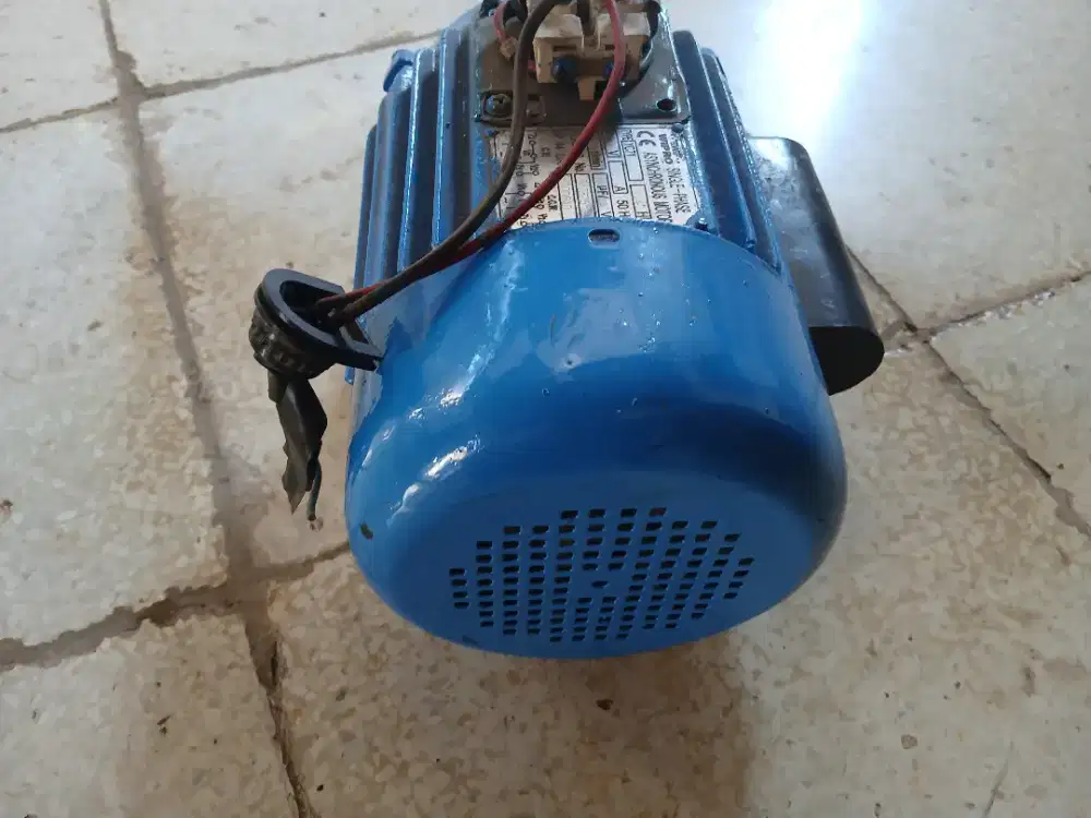 Dinamo penggerak merk wipro 1/4hp 1400rpm