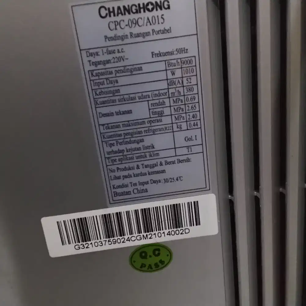 Ac portable changhng 1 PK