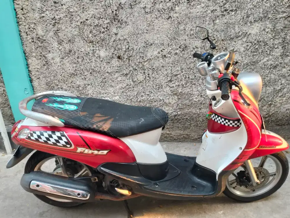 YAMAHA FINO KARBU 2012 MOTOR SEHAT TINGGAL PAKAI LANGSUNG