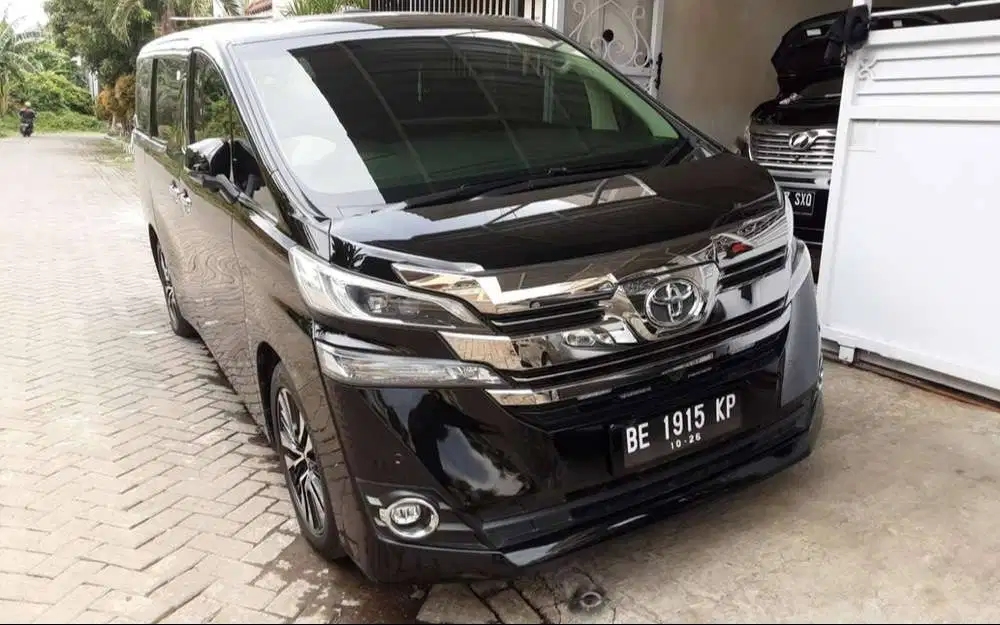 TOYOTA VELLFIRE G MATIC AT 2016 Bensin
