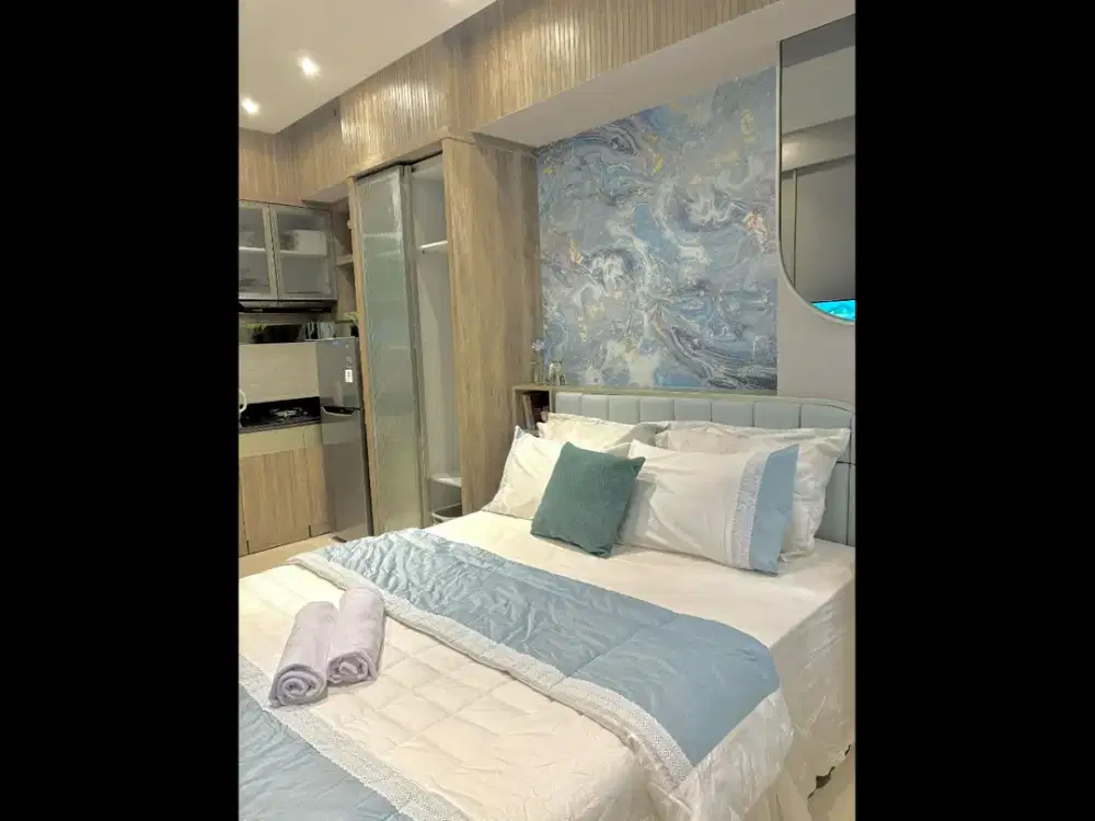 Disewakan bulanan apartemen Benson studio full furnish mewah lantai 8