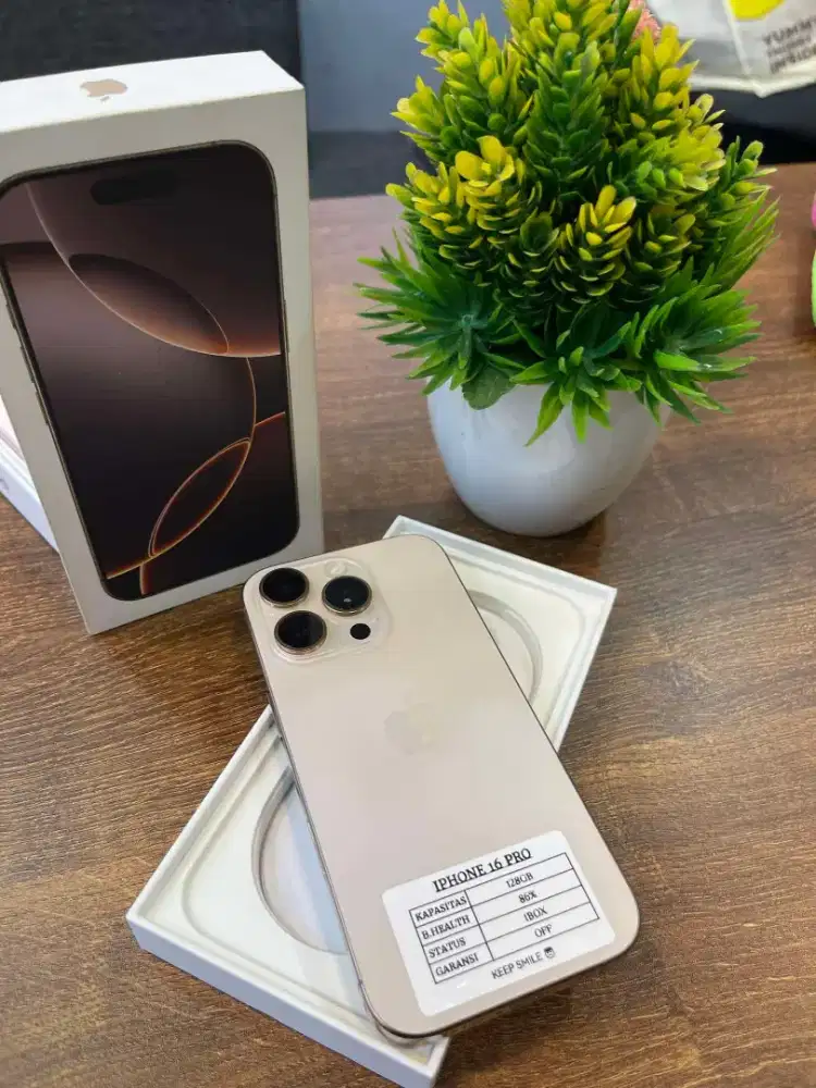 Jual cepat aja nih iPhone 16 pro iBox 128