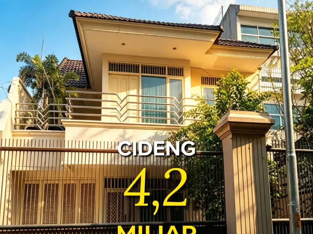 RUMAH FOR SALE – CIDENG, JAKARTA PUSAT DIBAWAH HARGA NJOP