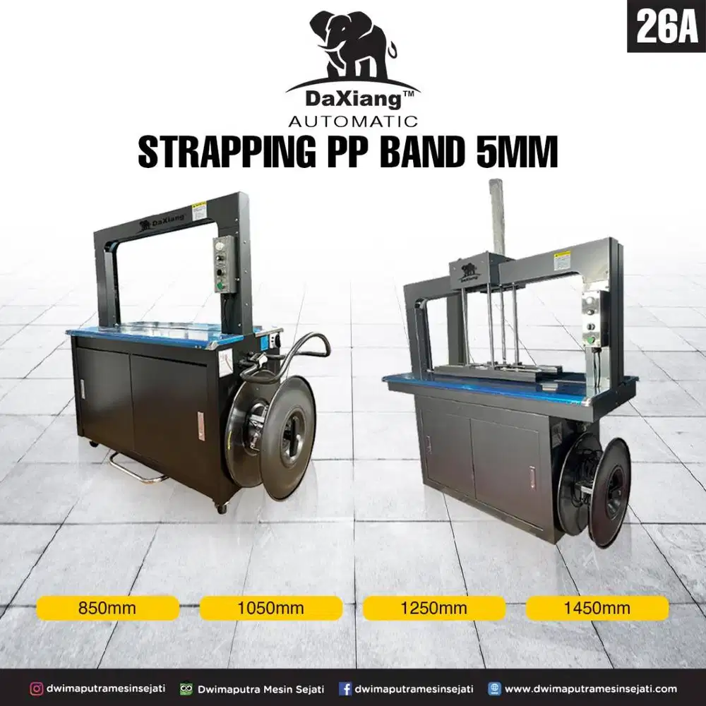 Mesin Strapping PP Band 5mm