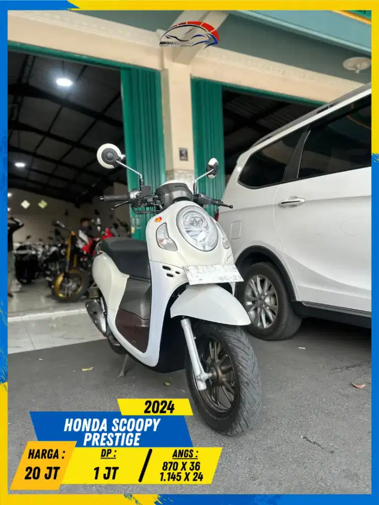 HONDA SCOOPY PRESTIGE 2024 READY LURR HIKMAH MOTOR KEPUH MALANG