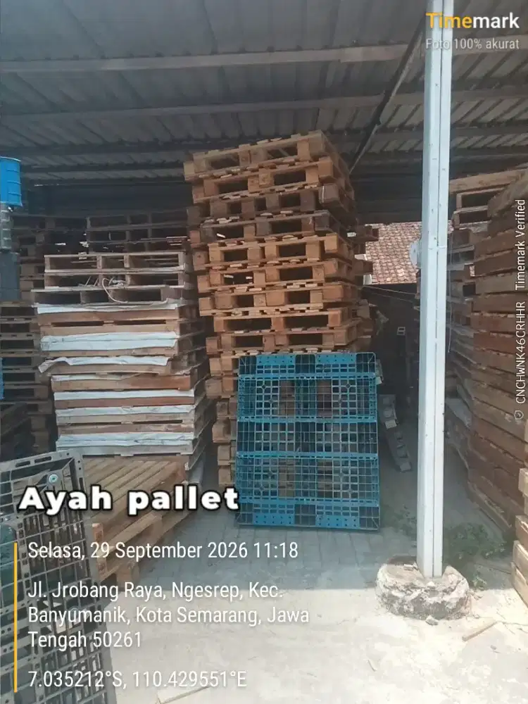 Palet kayu bekas semarang