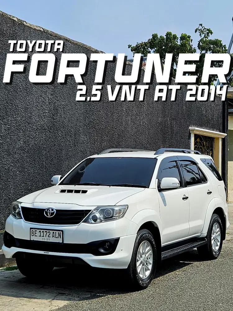 Toyota Fortuner 2014 Vnt diesel metik istimewa yuk maen cepet ajah yuk