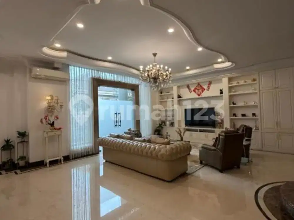 Dijual Rumah Mewah Pik 1 Cluster Lotus Private Lift Design Clasic Lux Masih Nego