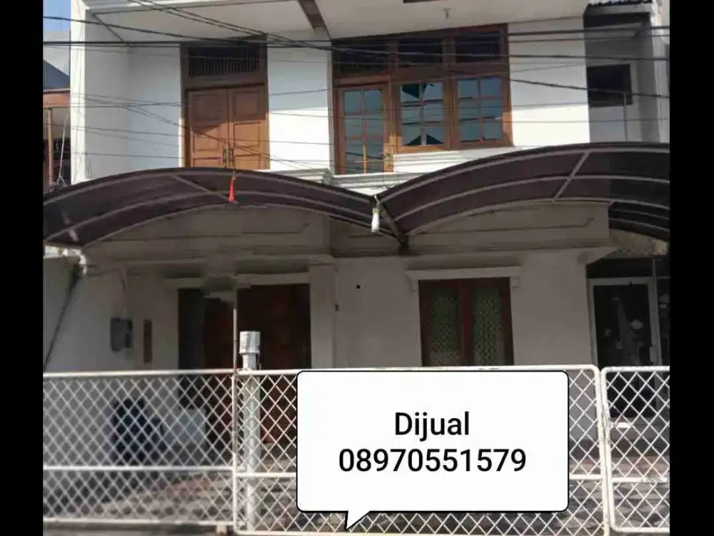 Jual rumah minimalis lebar 8 cluster tingkat di kelapa gading jakut