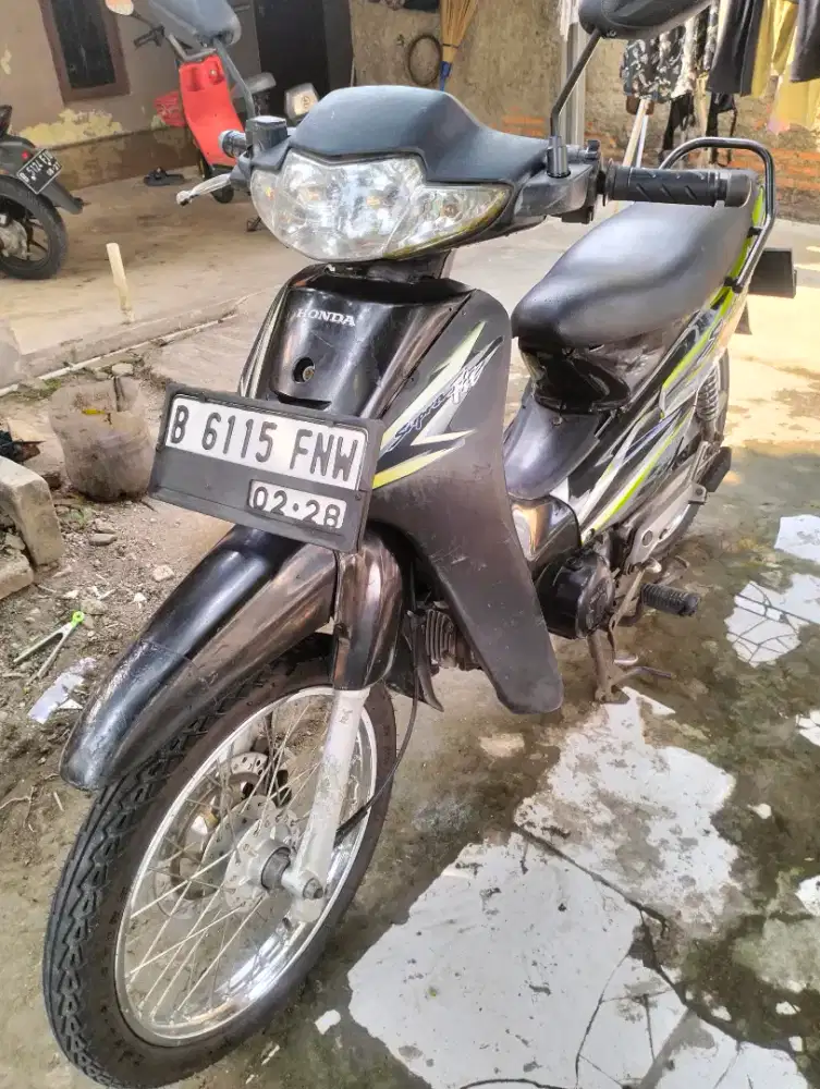 Honda supra fit.pajak hodup.meain aman tinggal pakai