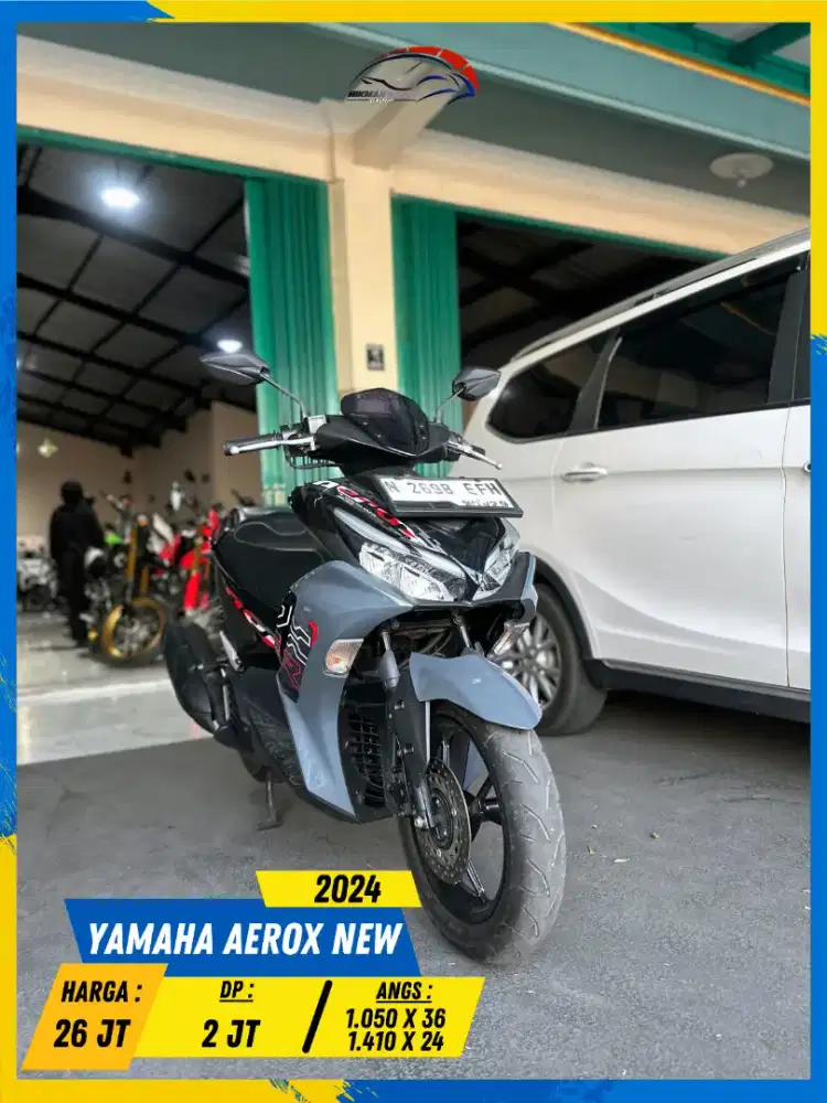 YAMAHA AEROX NEW 2024 GASS POLL BOSSKU HIKMAH MOTOR KEPUH MALANG