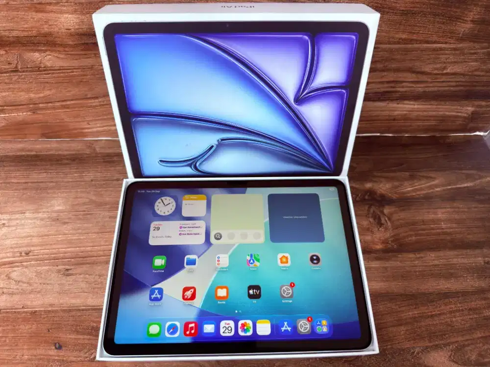 Ipad Air M3 11 inch wifi 128GB blue Like New Garansi On ibox bisa COD