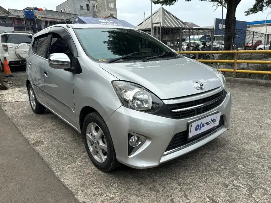 DP MURAH Toyota Agya 1.0 G Bensin-AT 2016 Silver CSXGB