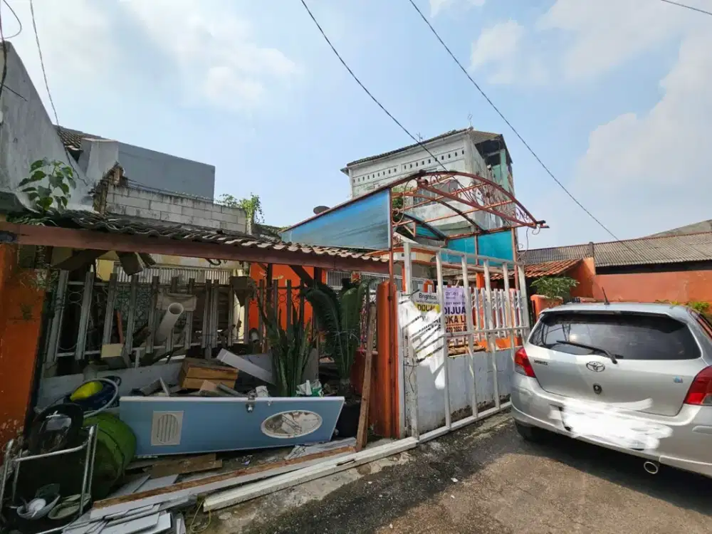 Murah Seharga NJOP! Rumah Hitung Tanah di Pulogebang Permai, LT 185 M², SHM