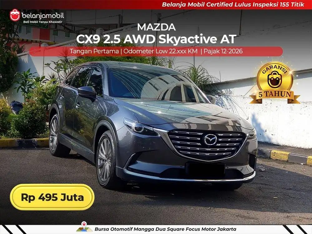 [ GARANSI 5THN AWD ] Mazda CX9 CX-9 CX 9 2,5 Skyactive 2021/2022/2023