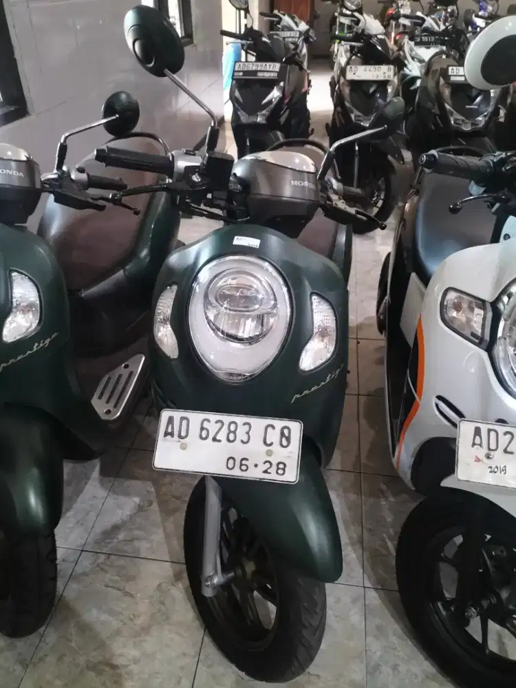 jual Scoopy prestige hijau