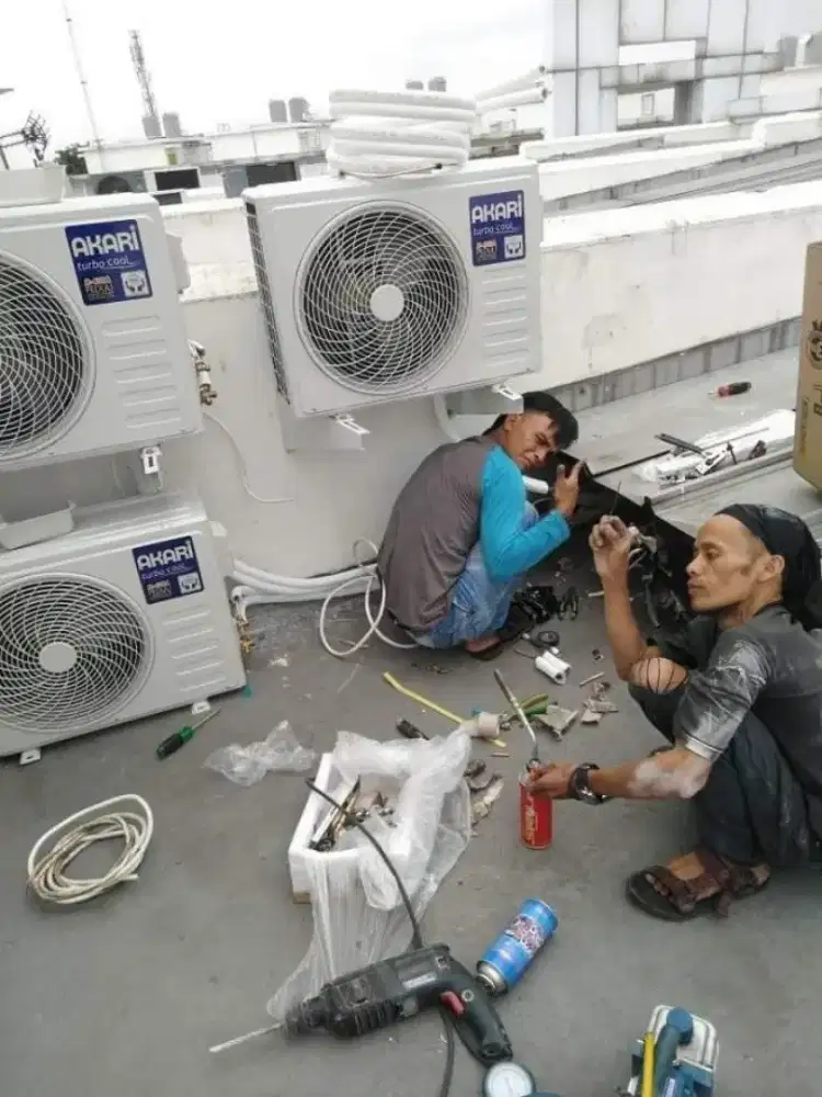 Service ac bongkar pasang ac tambah freon ac perbaikan ac