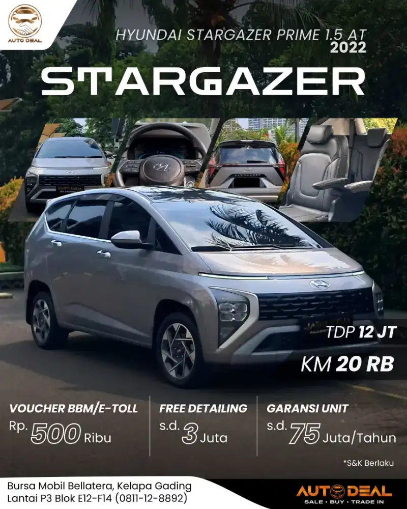 Hyundai Stargazer Prime 1.5 AT 2022